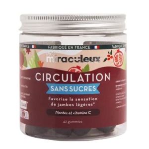 Gummies CIRCULATION • Jambes légères • Goût Grenadine