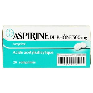 Aspirine Du Rhone/bte 20cprs