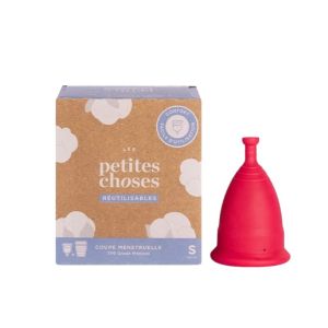 Les Petites Choses Coupe Menstruelle | Cup réutilisable en TPE médical | Taille S