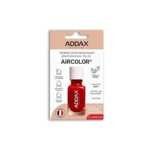 Addax Aircolor vernis soin • Coquelicot 00