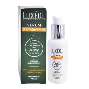 Luxéol Sérum Réparateur 75 ml | Cheveux secs, abîmés et pointes fourchues