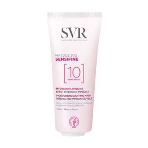 SVR Sensifine Masque SOS | Masque apaisant sans rinçage pour peaux réactives | 75 ml