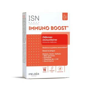 IMMUNO BOOST® 30 gélules | Cure 15 jours | immunité et fatigue