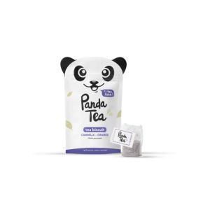 Panda Tea Tea Biscuit 18 sachets Cannelle Orange