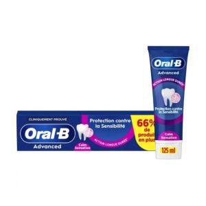 Oral-B Professional Protection contre la Sensibilité | Dentifrice longue durée pour dents sensibles |  125 ml