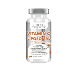 Vitamine C Liposomal - Fatigue et Immunité - 30 gélules encapsulées