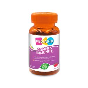 PEDIAKID Gommes Immunité dès 3 ans | défenses immunitaires | 60 oursons