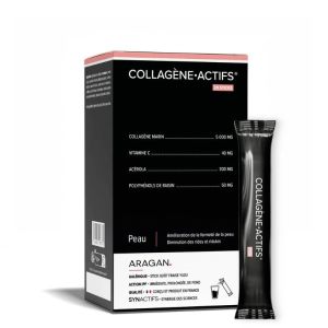 COLLAGÈNE•ACTIFS | Collagène marin et vitamine C | 20 sticks
