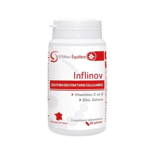 INFLINOV | Curcuma, enzymes et protection antioxydante | 30 gélules