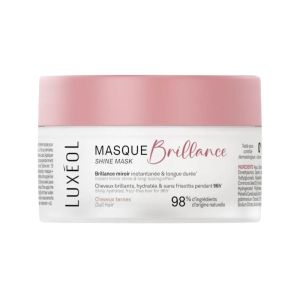 Luxéol Masque Brillance 200 ml | Hydrate, nourrit et révèle l’éclat des cheveux