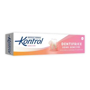 Kontrol Dentifrice Soins Gencives | Dents sensibles et confort gingival | 75 ml