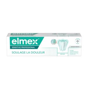 Elmex Sensitive Professional | Dentifrice pour dents sensibles au chaud et au froid | 75 ml