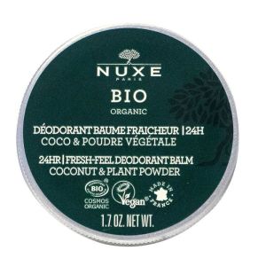 Déodorant Baume Fraîcheur 24h - Nuxe Bio - 50 gr