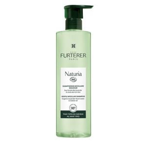 René Furterer Naturia Shampooing Micellaire Douceur | Grand format bio ultra-doux dès 3 ans | 400 ml