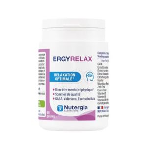 Ergyrelax Nutergia | Relaxation et équilibre nerveux | 60 gélules
