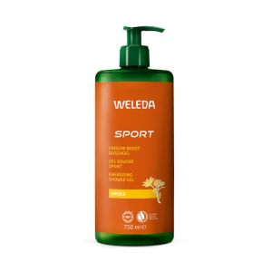 Weleda Gel Douche Sport Arnica  | Format économique tonifiant & énergisant | 750 ml
