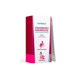 Cranberry Mannose • Elimination & Confort urinaire • 10 sachets
