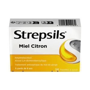 Strepsils | Pastilles antiseptiques pour mal de gorge dès 6 ans