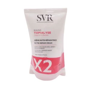 SVR Topialyse Mains | Crème nutri-réparatrice | 2 x 50ml