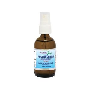 Argent Colloïdal PharmaPhyt 25 ppm Solution Buccale Isotonique | Spray 100 ml