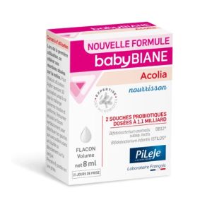 Babybiane Acolia 8 mL | Probiotiques dès la naissance | 21 jours