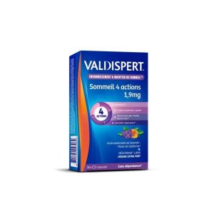 Valdispert Sommeil 4 Actions 1,9mg Endormissement