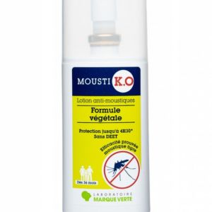 Mousti K.O - Lotion anti-moustiques - Formule Végétale - 75 ml
