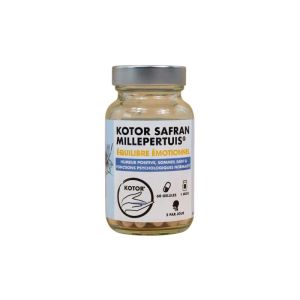 Kotor Safran Millepertuis 60 gélules | Moral et équilibre émotionnel