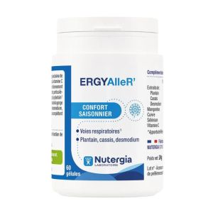 ERGYAlleR’ Nutergia | Confort respiratoire saisonnier | 60 gélules