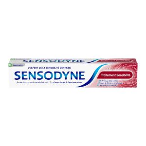 Sensodyne Traitement Sensibilité | Dentifrice quotidien pour dents sensibles | 75 ml