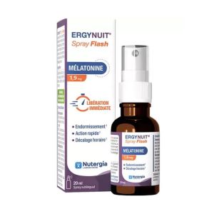 ERGYNUIT® Spray Flash Nutergia | Mélatonine 1,9 mg sublinguale