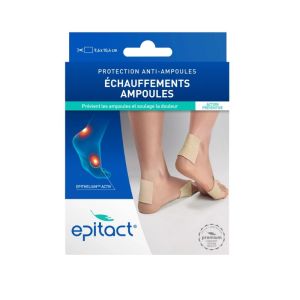 EPITACT Plaque Anti-Ampoules 10 x 10 cm | Protection anti-frottements à découper