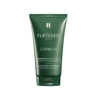 René Furterer Curbicia Shampooing Purifiant Légèreté | Cuir chevelu gras et excès de sébum | 150 ml