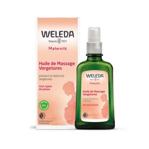 Huile de Massage Vergetures Weleda | Grossesse et allaitement | 100 ml