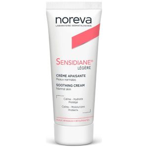 Sensidiane Crème Légère Apaisante | Peaux sensibles, réactives et intolérantes | 40 ml