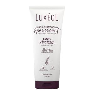 Luxéol Après-Shampooing Épaississant 200 ml | Démêle et donne plus d’épaisseur aux cheveux fins