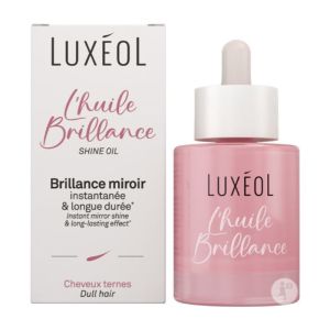 Luxéol Huile Brillance 50 ml | Lisse, nourrit et illumine les cheveux ternes