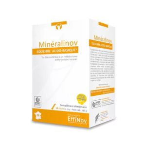 Minéralinov  | Équilibre acido-basique, minéraux et antioxydants | 14 sticks