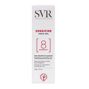 SVR Sensifine Aqua-Gel | Gel hydratant apaisant pour peaux mixtes à grasses sensibles