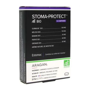 STOMA•PROTECT® BIO | Guimauve et mélisse pour le confort de l’estomac | 14 comprimés