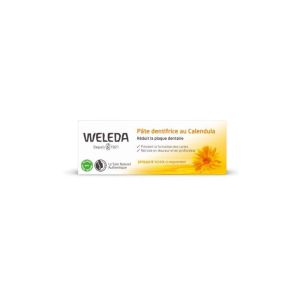 Pâte dentifrice au Calendula | Plaque dentaire et gencives sensibles | Weleda | 75 ml