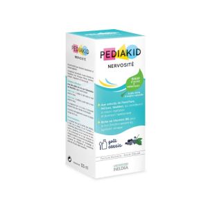 PEDIAKID | Nervosité enfant dès 6 mois | Sirop apaisant 125 ml