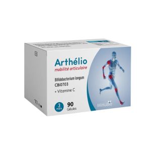 Arthelio mobilité articulaire 90 gélules | Vitamine C et Bifidobacterium