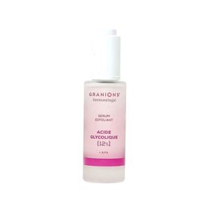 Sérum Exfoliant Acide Glycolique 12% | Gralions | Teint éclatant | 30 ml