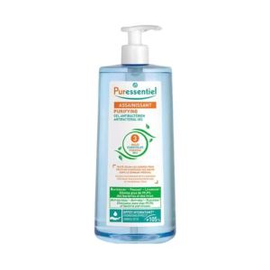 Puressentiel Gel Antibactérien Assainissant | Désinfection des mains sans rinçage | 975 ml