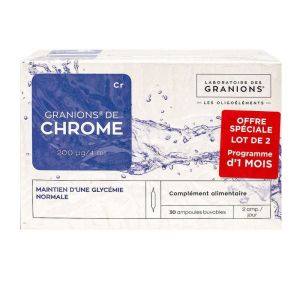 Granions Chrome 200mcg Amp2ml3