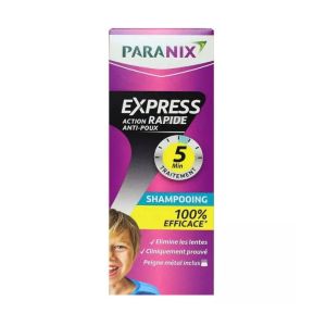 Paranix Express Shampooing Anti-Poux Action Rapide 200 ml – Dès 2 ans