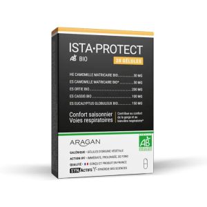 ISTA•PROTECT® | Quercétine, ortie et eucalyptus | Confort saisonnier & allergies | 20 gélules