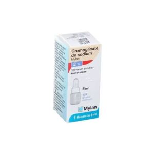 Cromoglicate 2% Collyre 5ml Allergie oculaire