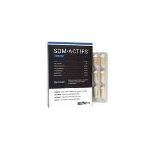 Aragan SomActifs Sommeil | Mélatonine et plantes - 30 gélules